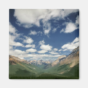 Kanada, British Columbia, Yoho NP. Puffe Wolken Magnet