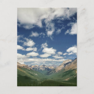 Kanada, British Columbia, Yoho NP. Puffwolken Postkarte