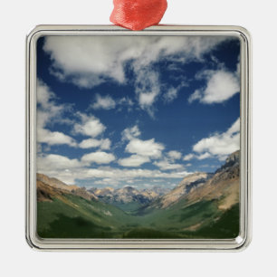 Kanada, British Columbia, Yoho NP. Puffwolken Silbernes Ornament