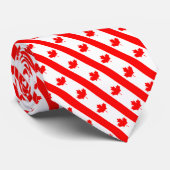 Kanada Business Krawatte, kanadische Flaggenmode Krawatte (Gerollt)