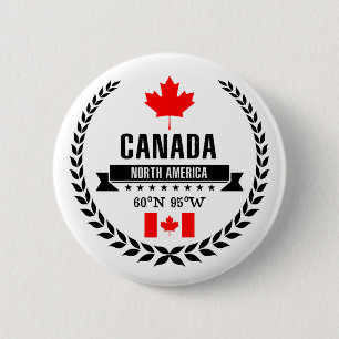Kanada Button