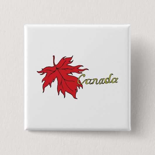 Kanada Button (Vorderseite)