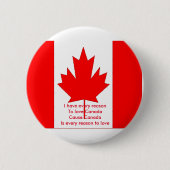 Kanada Button (Vorderseite)