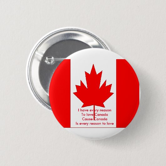 Kanada Button (Vorne & Hinten)