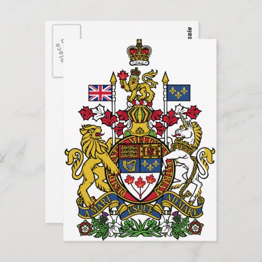 Kanada CA Postkarte (Vorne/Hinten)