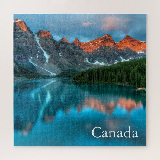 Kanada Canadian Lake Banff Jigsaw Puzzle (Horizontal)