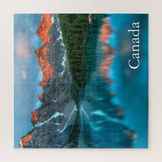 Kanada Canadian Lake Banff Jigsaw Puzzle (Vertikal)
