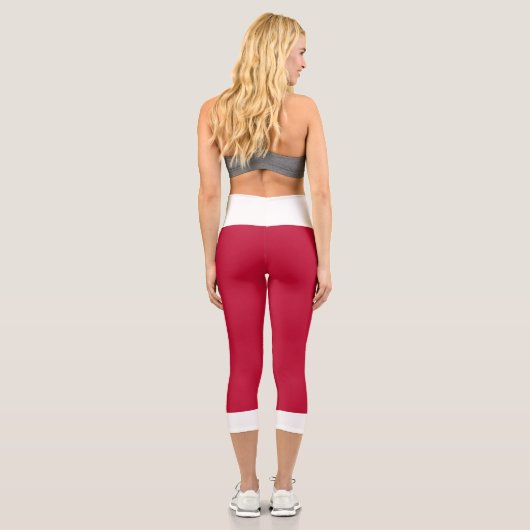 Kanada Capri Leggings (Rückseite)