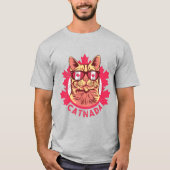 Kanada Cat T-Shirt (Vorderseite)