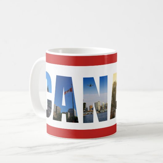 Kanada City Travel Fotos Kaffeetasse (Vorderseite Links)