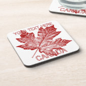 Kanada-Coaster Retro-Custom-Kanada-Untersetzer Untersetzer (Linke Seite)