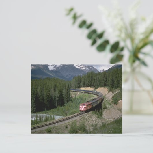 Kanada, CP Rail FP-7 Postkarte (Stehend Vorderseite)