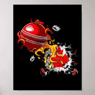 Kanada Cricket Poster