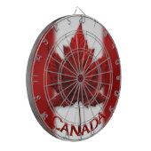 Kanada Dartboard Canada Flag Souvenir Dartboards Dartscheibe (Vorderseite Links)