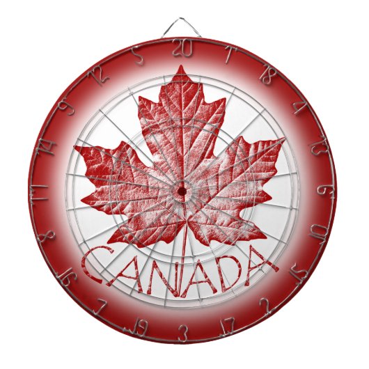 Kanada Dartboard Canada Souvenir Dartboards Games Dartscheibe (vorne)