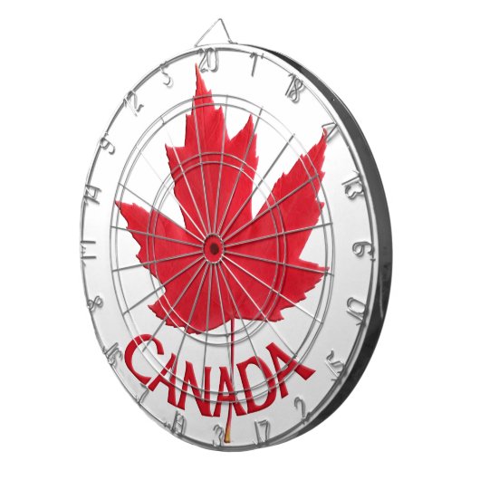 Kanada Dartboard Canada Souvenir Dartboards Games Dartscheibe (Vorderseite rechts)