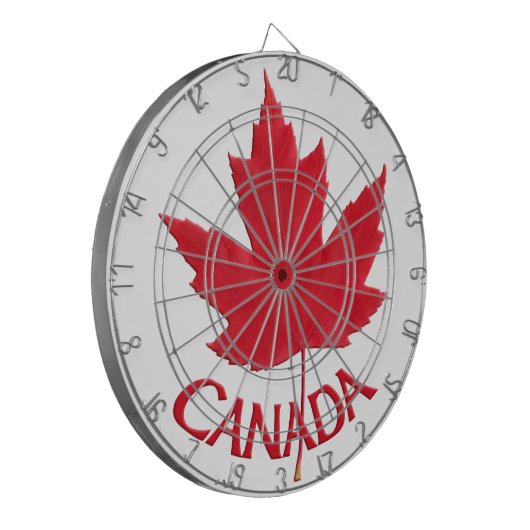 Kanada Dartboard Canada Souvenir Dartboards Games Dartscheibe (Vorderseite Links)