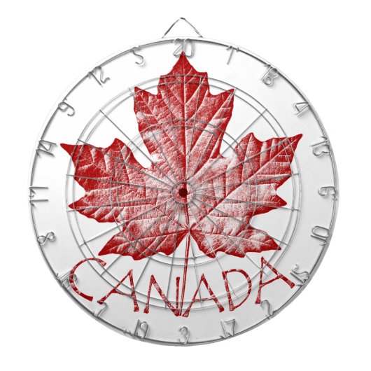 Kanada Dartboard Canada Souvenir Dartboards Games Dartscheibe (vorne)