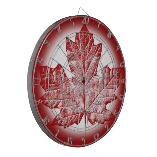 Kanada Dartboard Canada Souvenir Dartboards Games Dartscheibe (Vorderseite Links)
