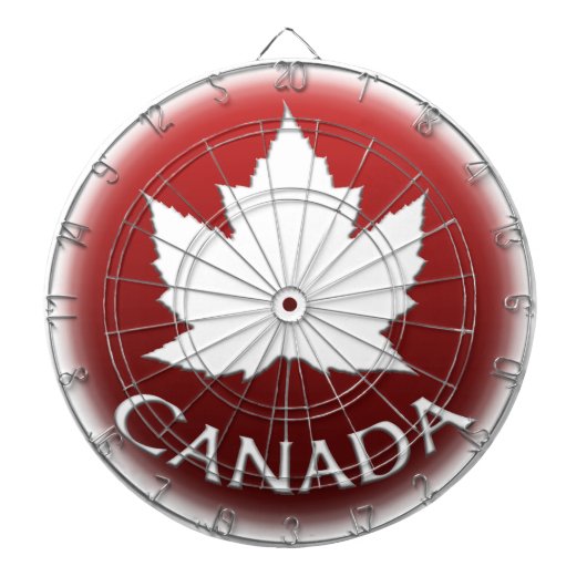 Kanada Dartboard Canada Souvenir Dartboards Games Dartscheibe (vorne)