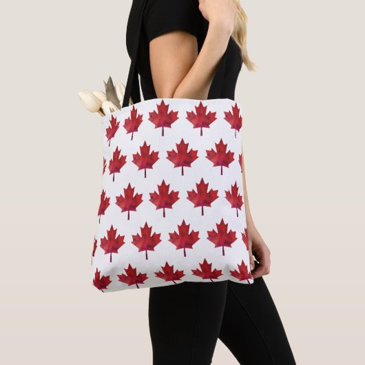Kanada Day 2018 Maple Leaf Muster Tasche (Von Nahem)