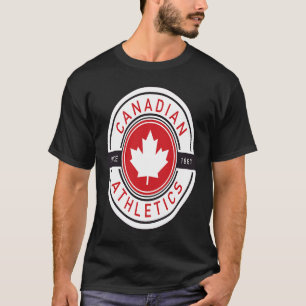 Kanada Day Athletic Team Kanada Flaggen Ahornleaf T-Shirt