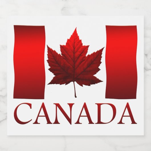 Kanada Day Beer Labels Custom Canada Liquor Flasch Bierflaschenetikett (Einzelnes Label)