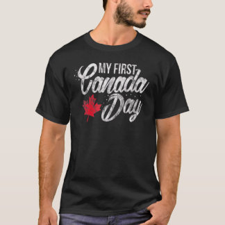 Kanada Day Canadian Mein erster kanadischer Tag Ma T-Shirt