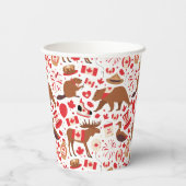 Kanada Day Canadian Pappbecher (Rückseite)