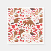 Kanada Day Canadian Serviette (Vorderseite)