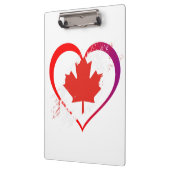 Kanada Day Clipboard Klemmbrett (Links)