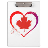Kanada Day Clipboard Klemmbrett (Vorderseite)