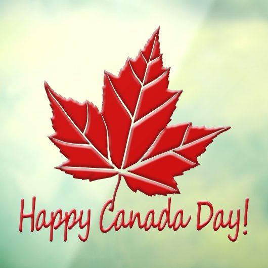 Kanada Day Decals Canada Day Window Decals Fensteraufkleber (Blatt 3)