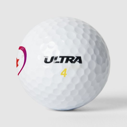 Kanada Day Golf Balls Golfball (Logo)