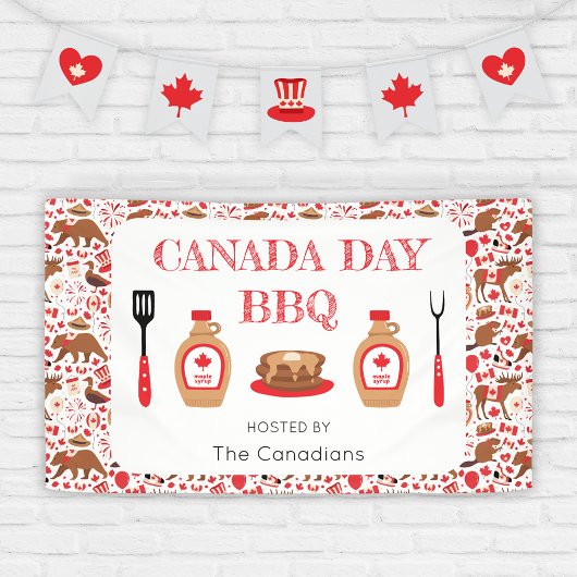Kanada Day GRILLEN Canadian Banner