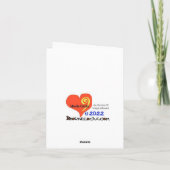 Kanada Day lächelt Ahornleaf-Karte Karte (Rückseite)