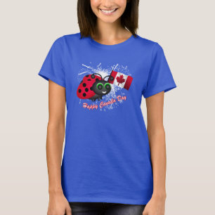 Kanada Day Ladybug T-Shirt