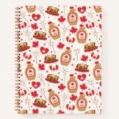 Kanada Day Party Notebook Notizblock (Vorderseite)