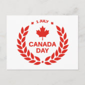 KANADA DAY POSTKARTE (Vorderseite)