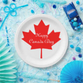 Kanada Day Pride Set von 8 Tellern auf Papier Pappteller (Party)