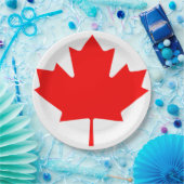 Kanada Day Pride Set von 8 Tellern Pappteller (Party)