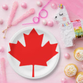 Kanada Day Pride Set von 8 Tellern Pappteller (Party)