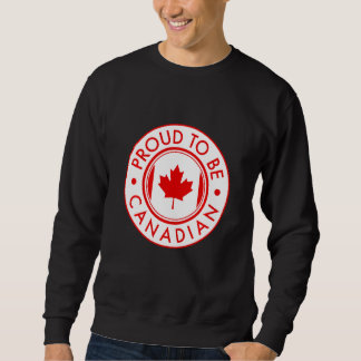 Kanada Day Proud Kanadian Team Canada Flag Mapa Sweatshirt