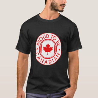 Kanada Day Proud Kanadian Team Canada Flag Mapa T-Shirt