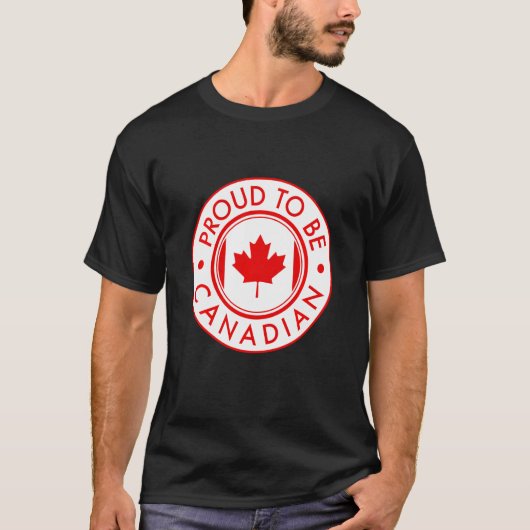 Kanada Day Proud Kanadian Team Canada Flag Mapa T-Shirt (Vorderseite)
