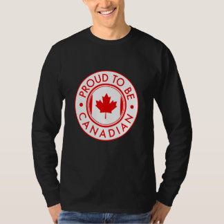 Kanada Day Proud Kanadian Team Canada Flag Mapa T-Shirt