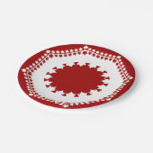 Kanada Day Teller Kanada Mapsleaf Paper Teller (Schrägansicht)