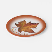 Kanada Day Teller Kanada Mapsleaf Paper Teller (Schrägansicht)