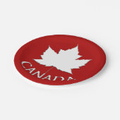 Kanada Day Teller Kanada Mapsleaf Paper Teller (Schrägansicht)