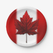 Kanada Day Tellers Canada Flag Leaf Paper Teller (Vorderseite)